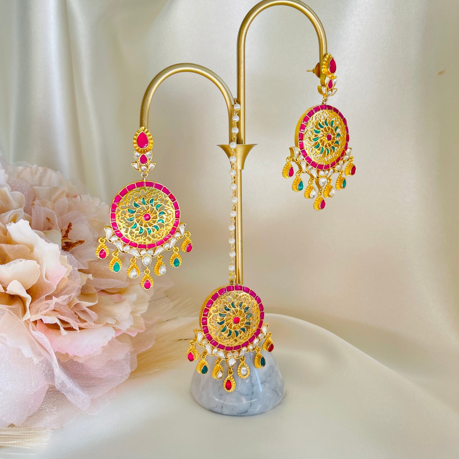 Bahar - Earrings x Tikka Set