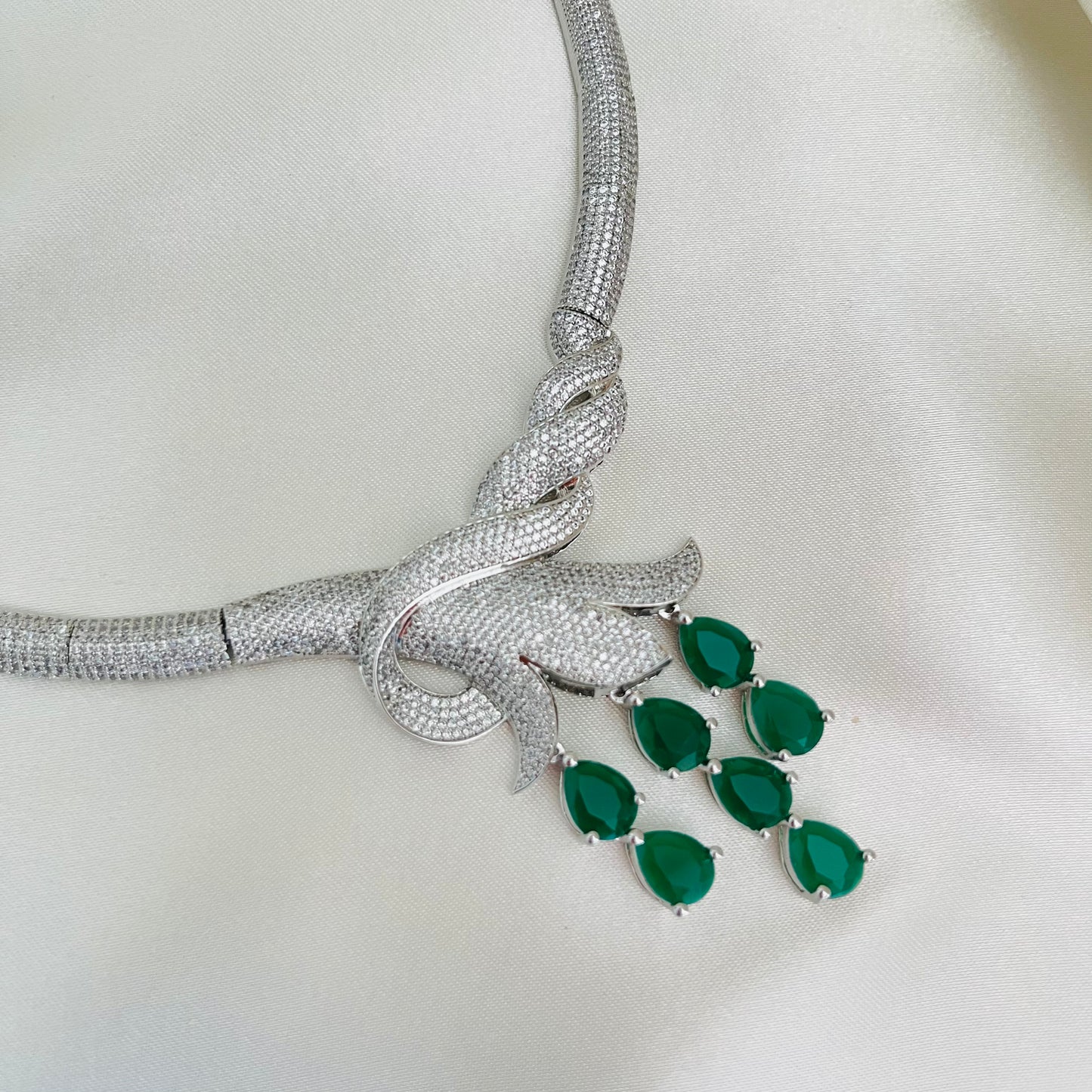 Mani - Necklace Set Green