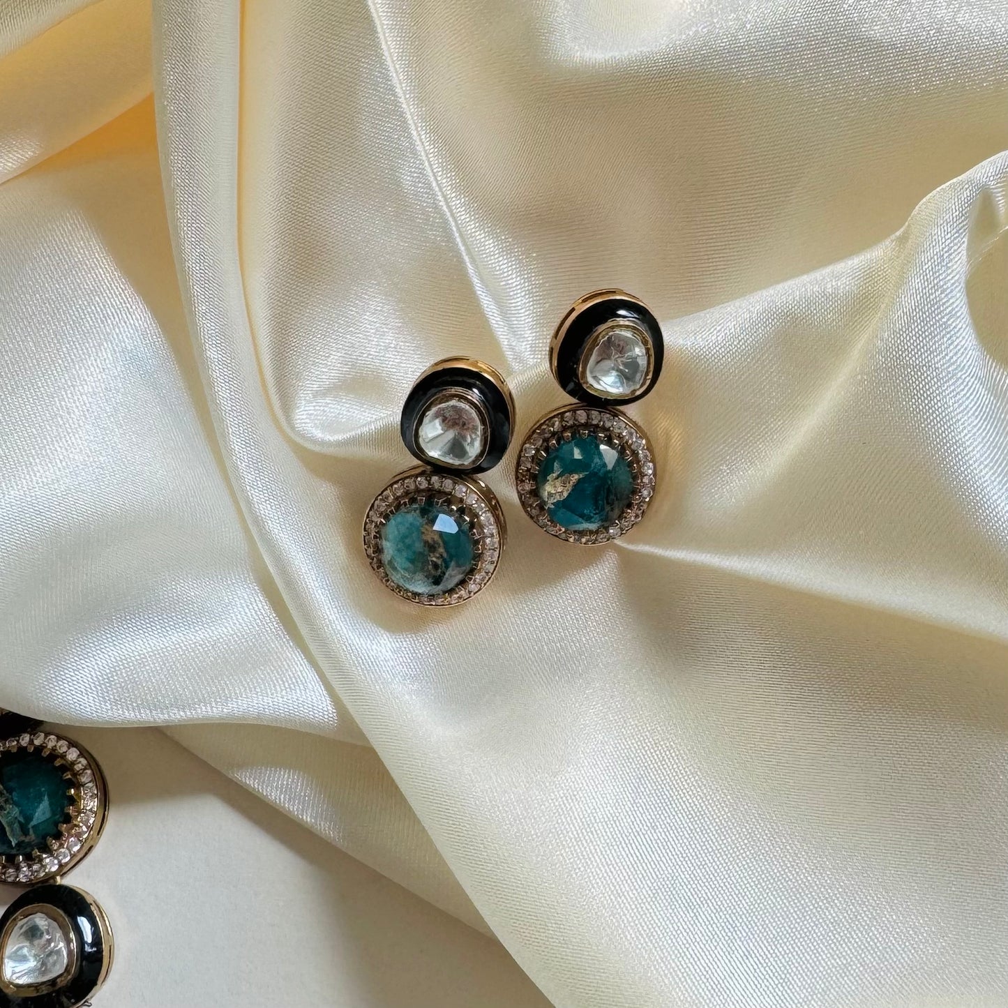 Zehna - Necklace Set Blue