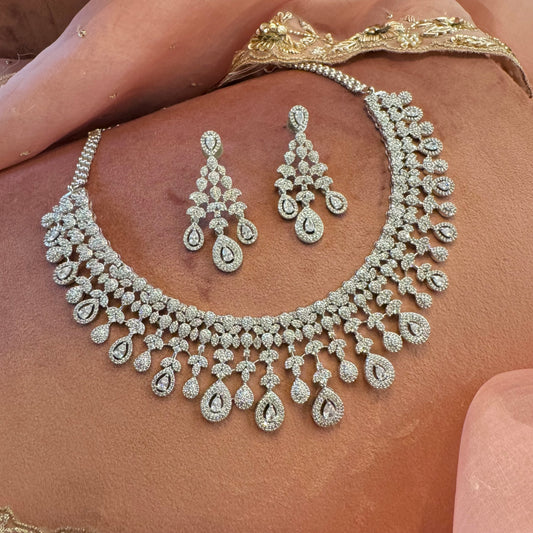 Remi - Necklace Set Silver