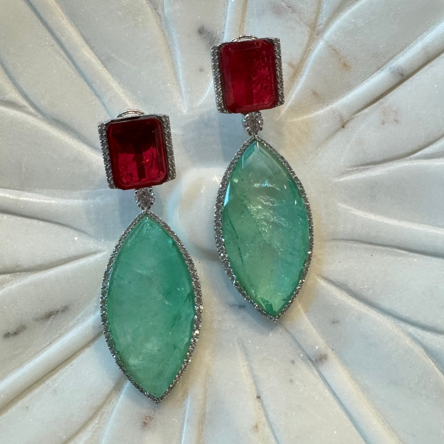 Silvi - Earrings Green