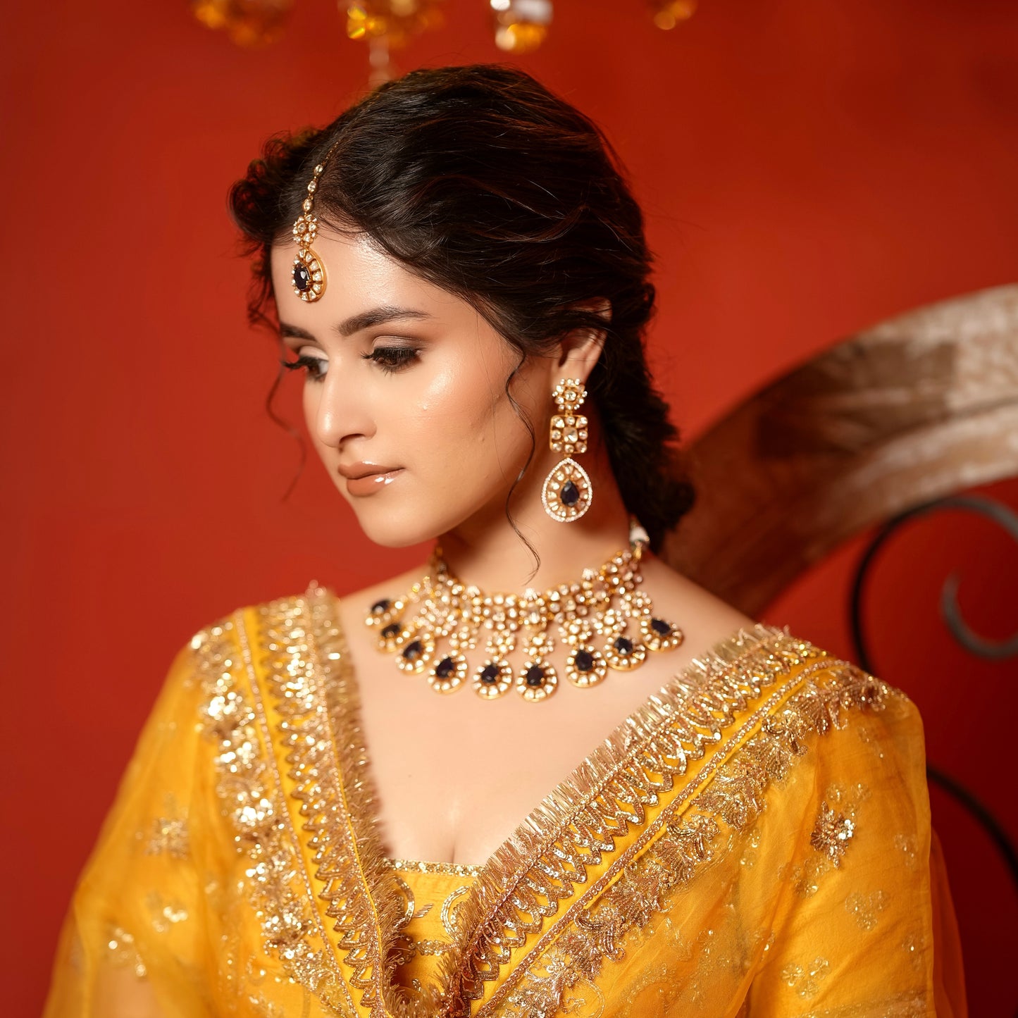 Aditi - Choker Set