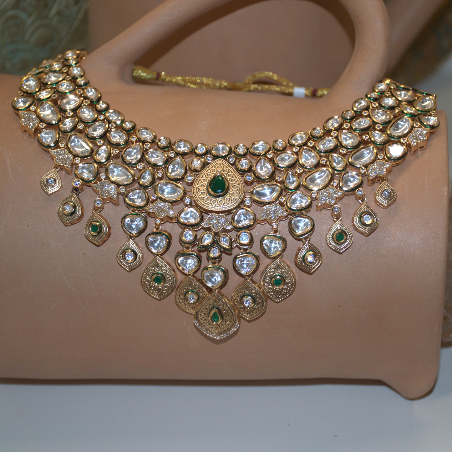Sanvi - Necklace Set Green