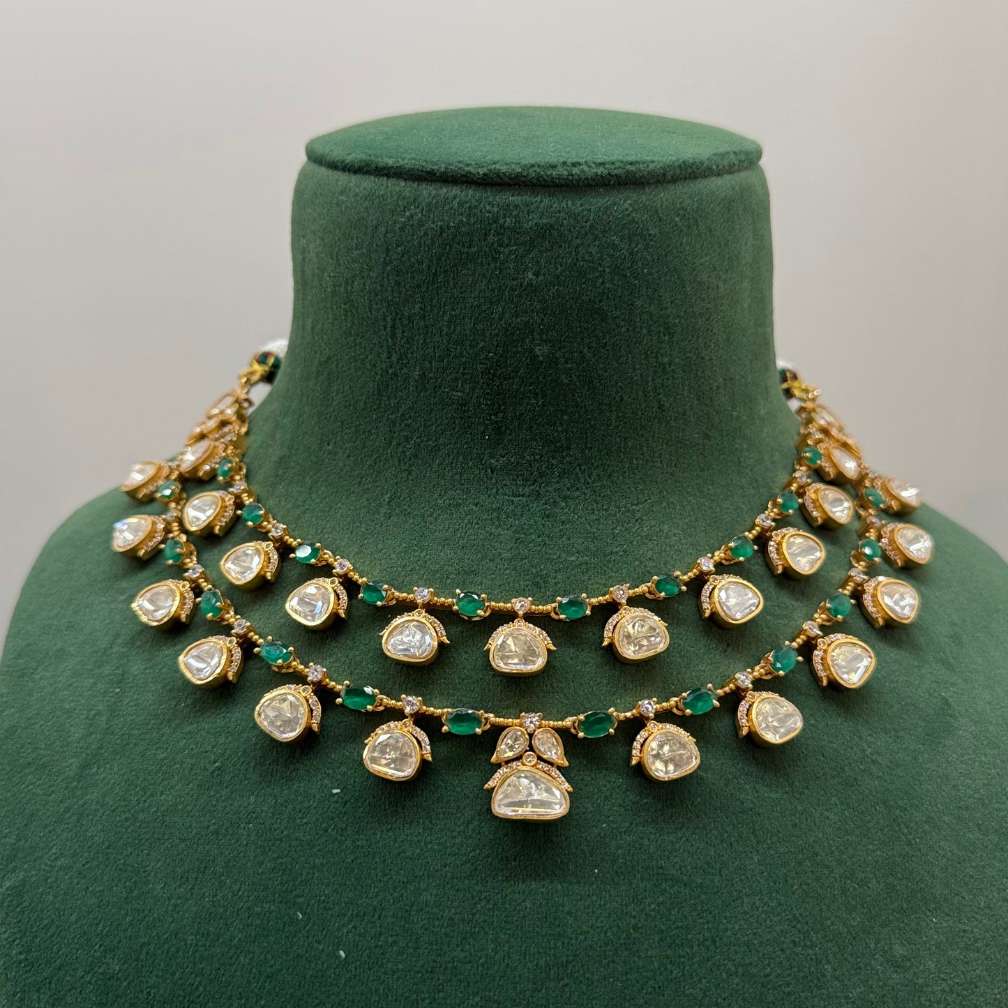 Abril - Necklace Set Green