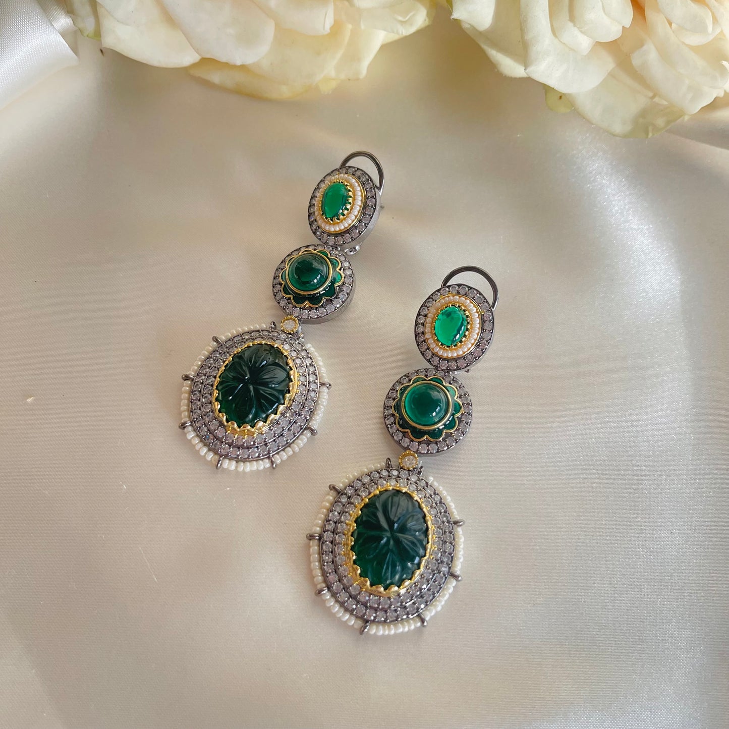 Rupii - Necklace Set Green