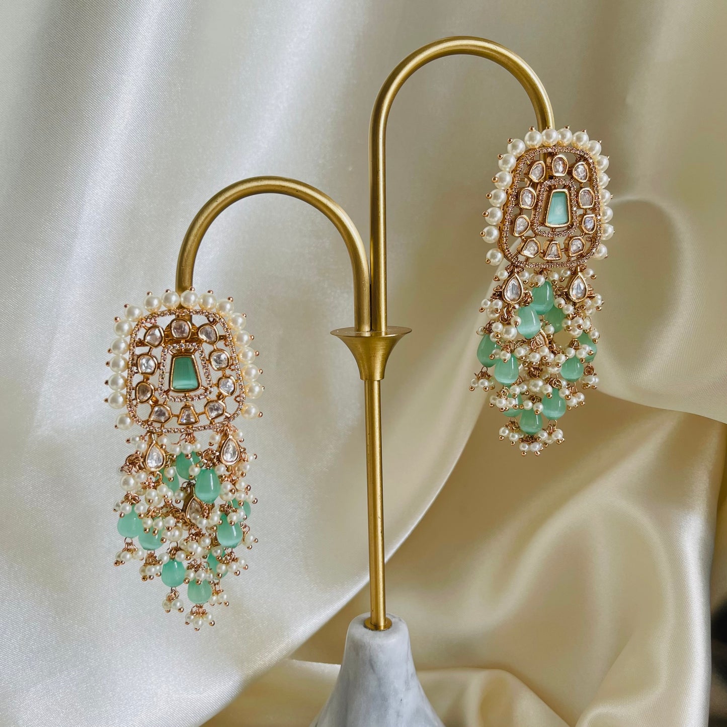 Rasmiya - Choker Set Mint