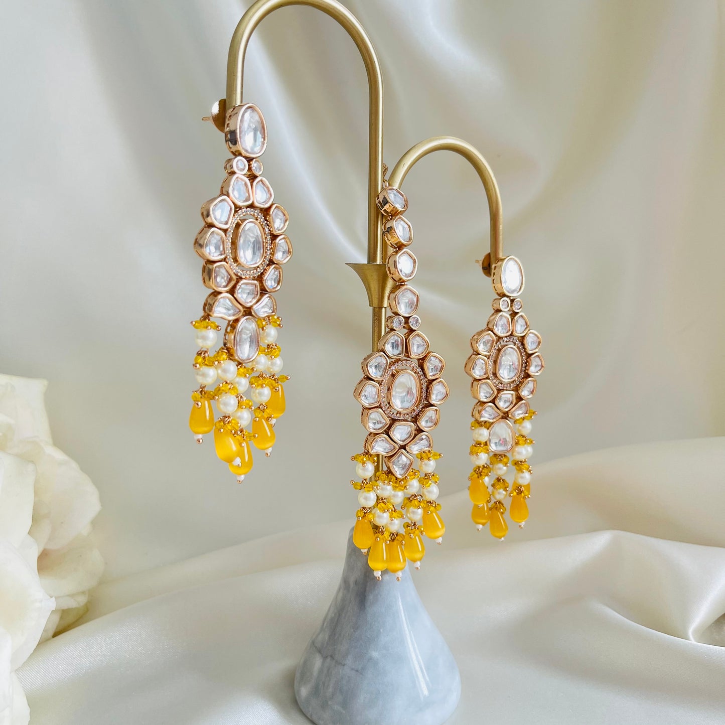 Shagun - Necklace Set Yellow
