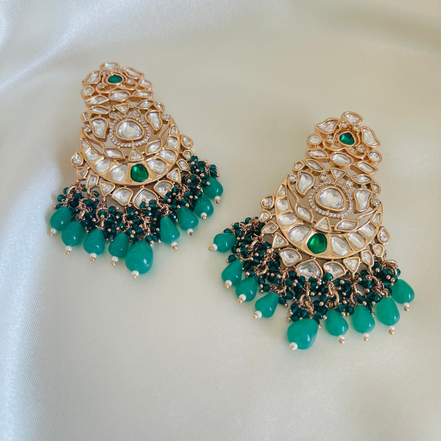 Prerna - Necklace Set Green
