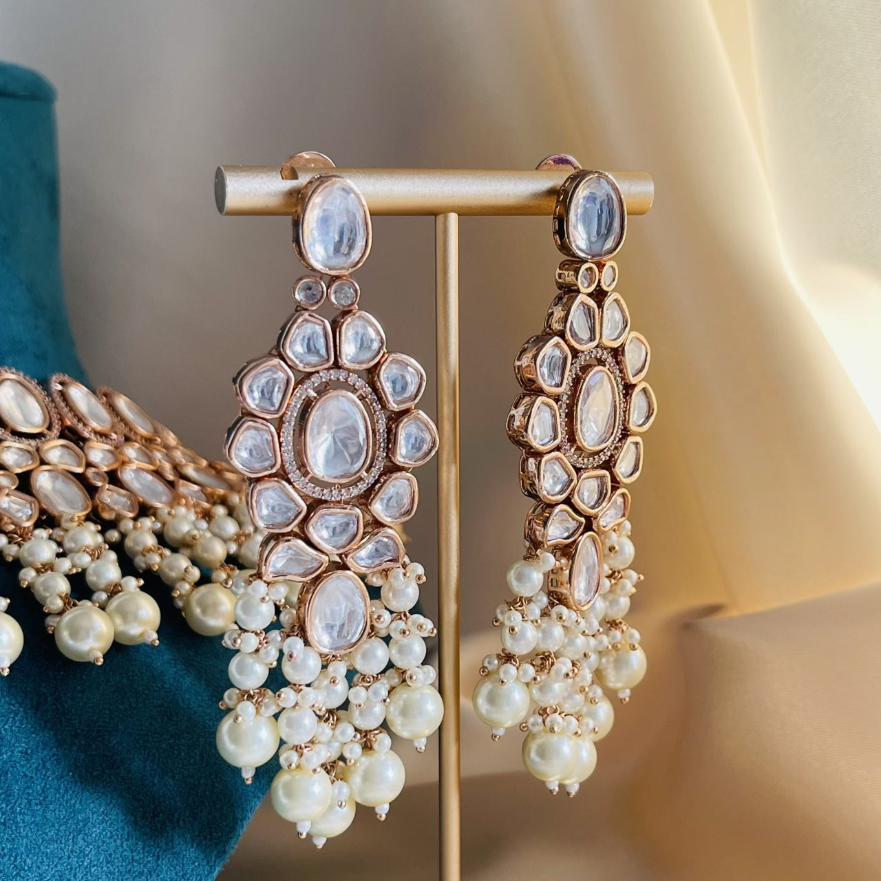 Shagun - Necklace Set White
