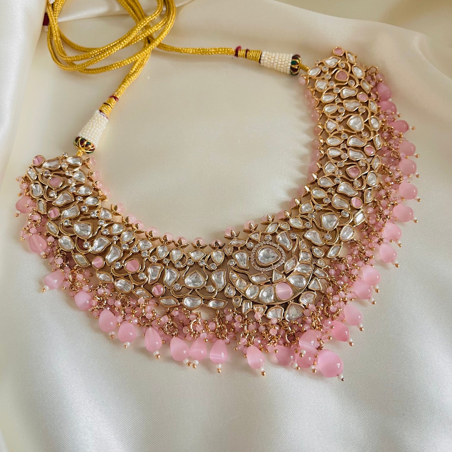 Prerna - Necklace Set Pink