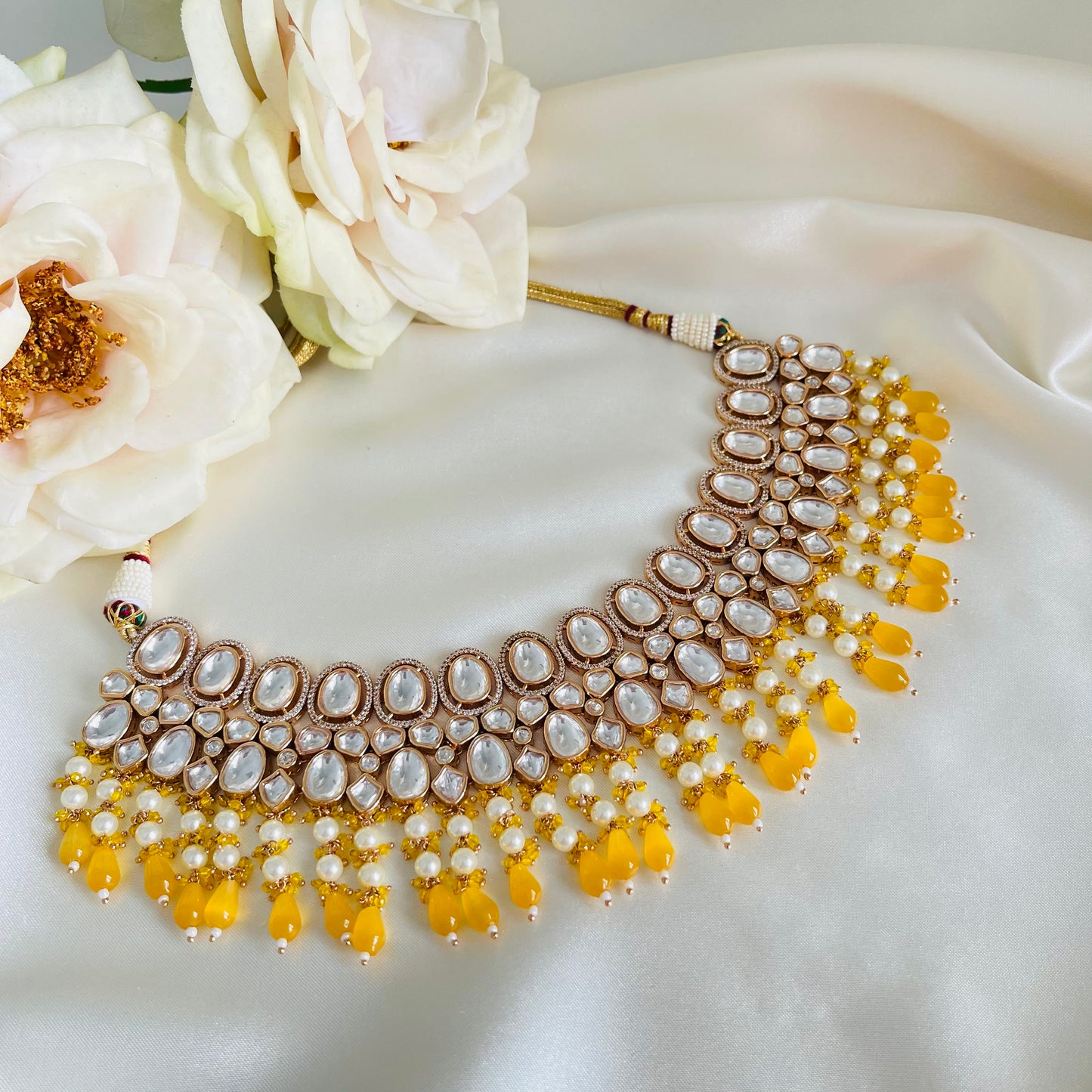 Shagun - Necklace Set Yellow