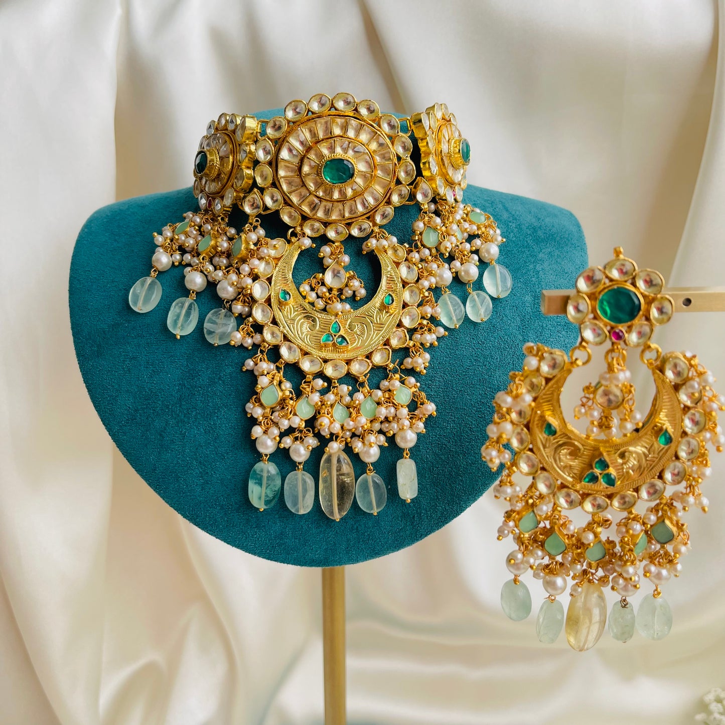 Mint Drops - Choker Set