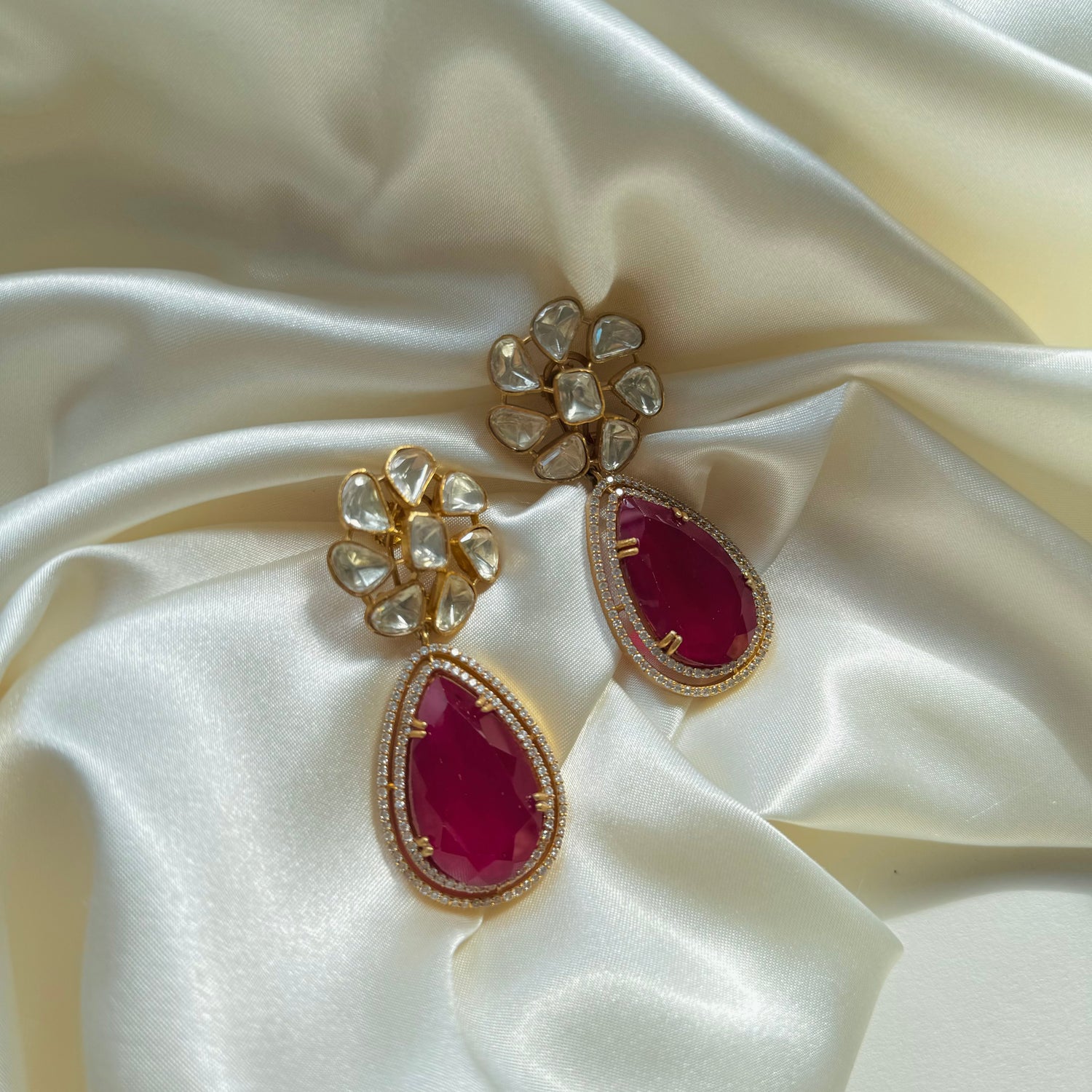 Inaya - Necklace Set Red