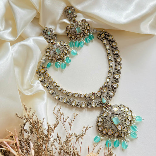 Hina - Necklace Set Mint Green