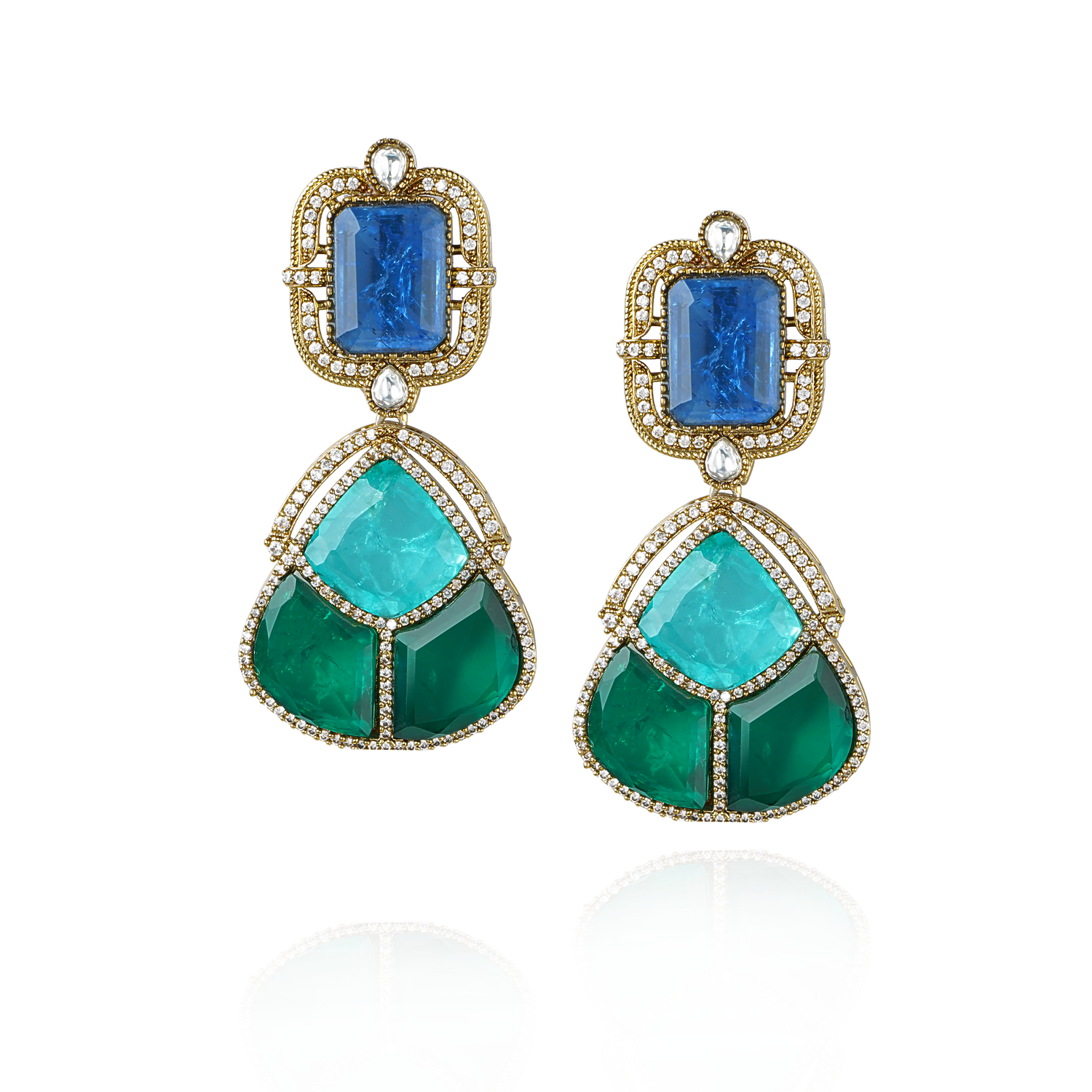 Anaya - Earrings Blue