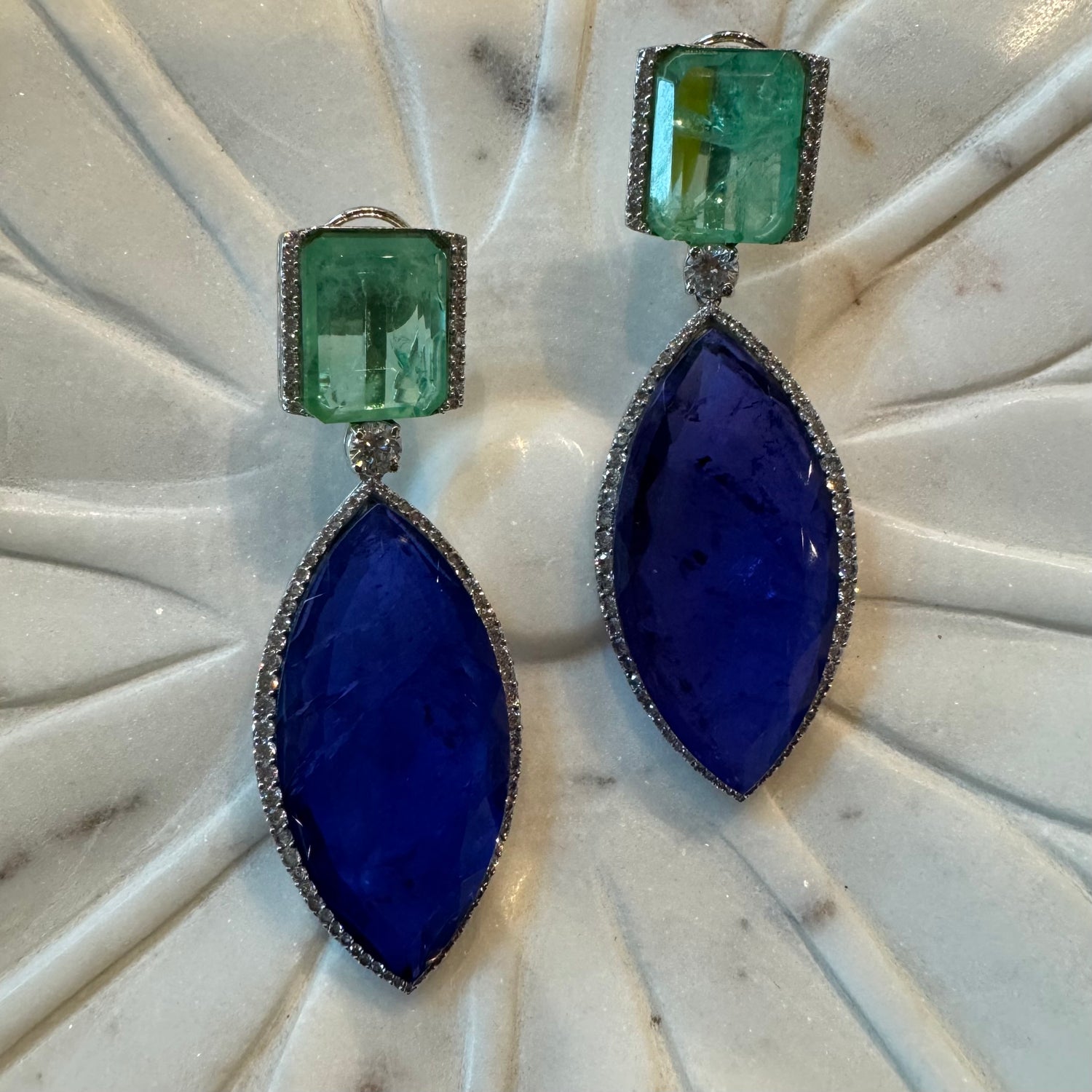 Silvi - Earrings Blue