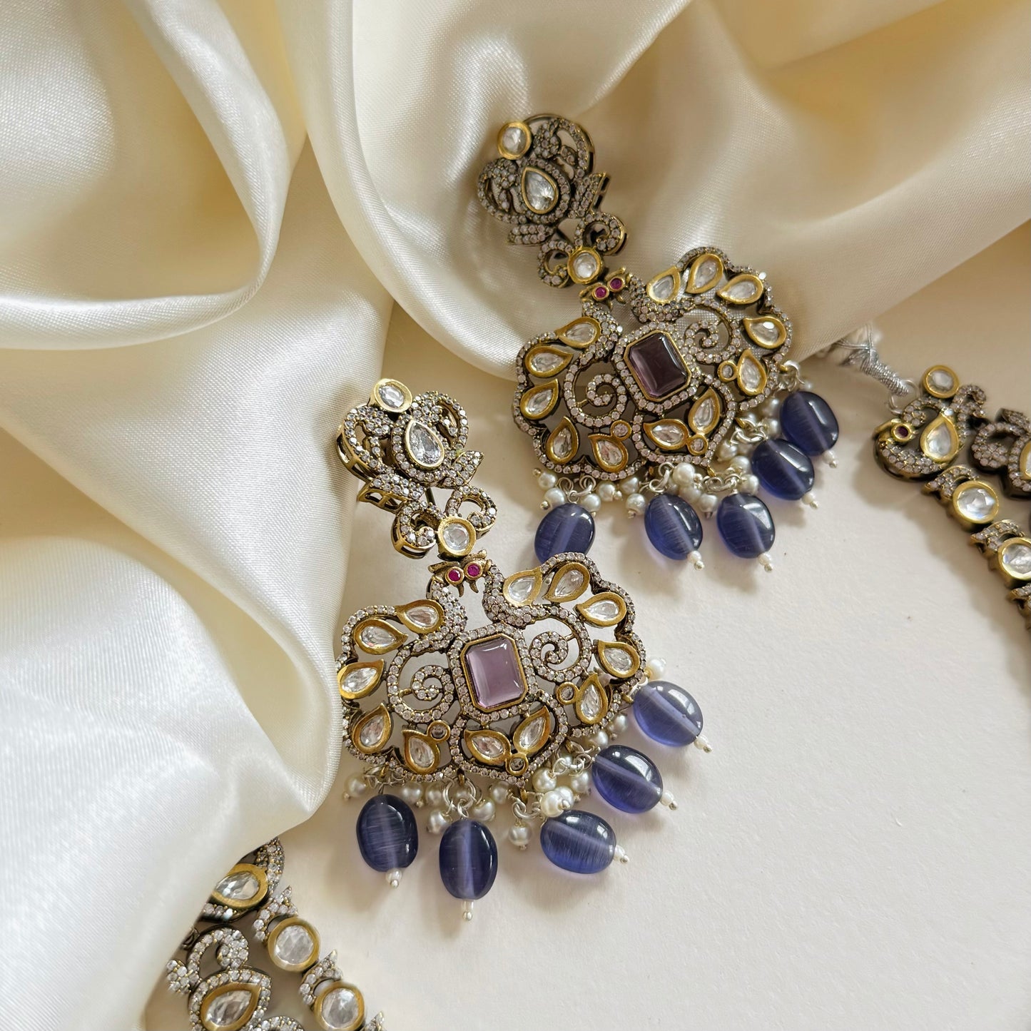 Hina - Necklace Set Purple