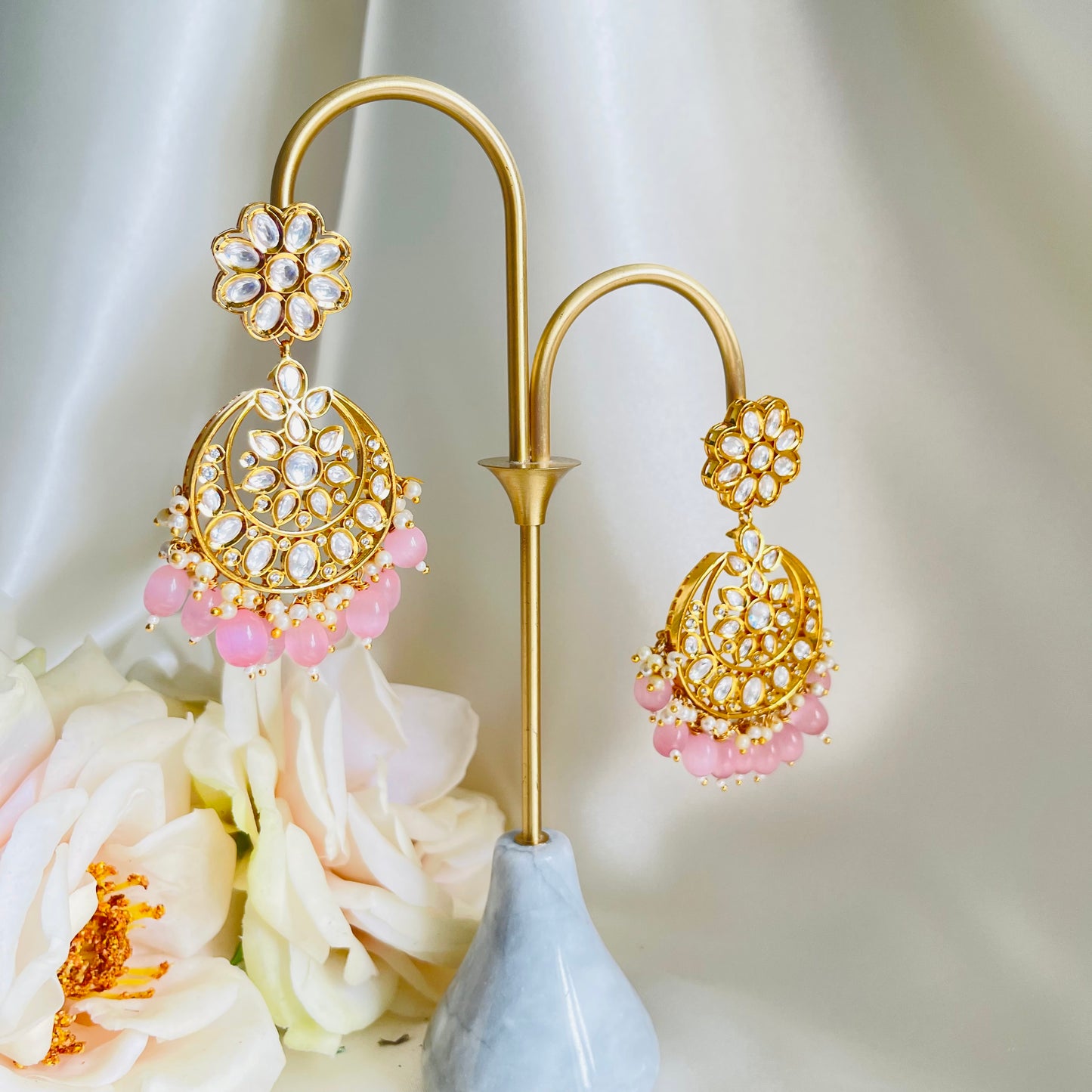 Sneha - Chandbali Earrings