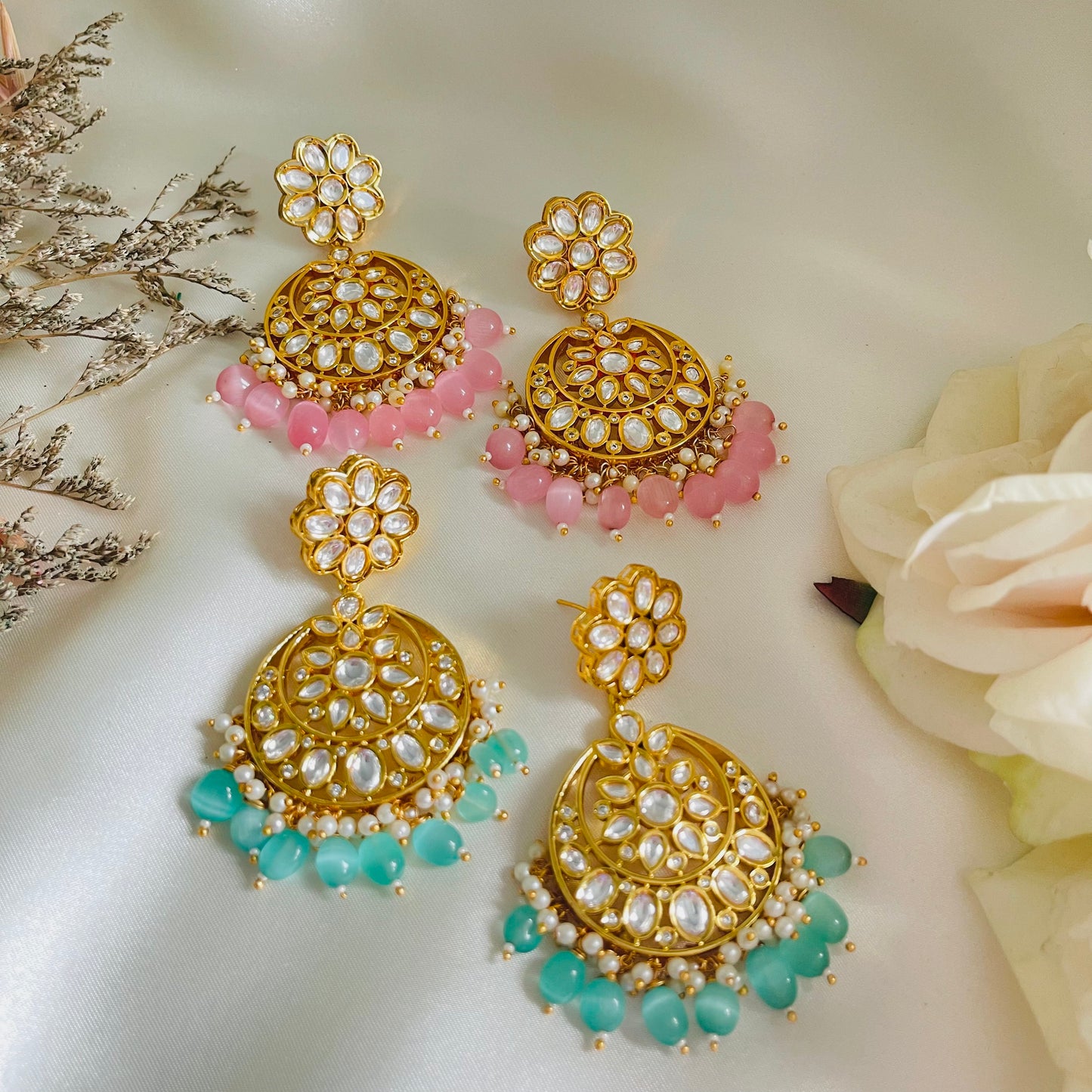 Sneha - Chandbali Earrings