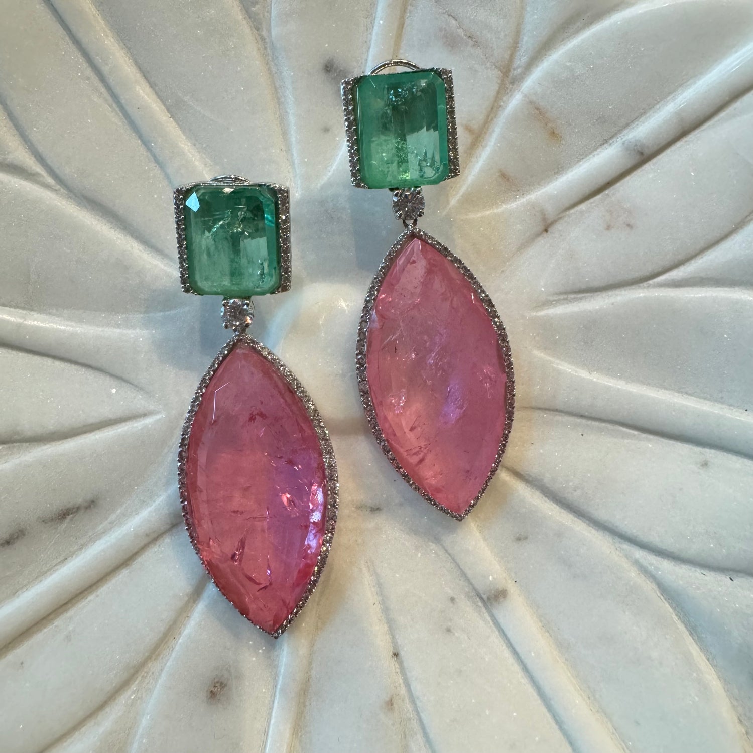 Silvi - Earrings Pink