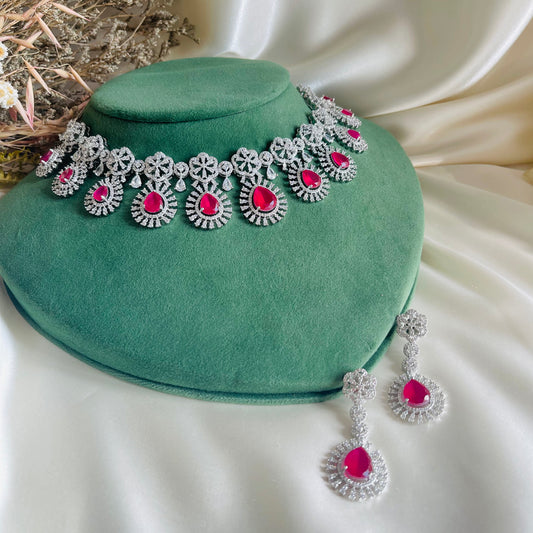 Keen - Necklace Set Pink