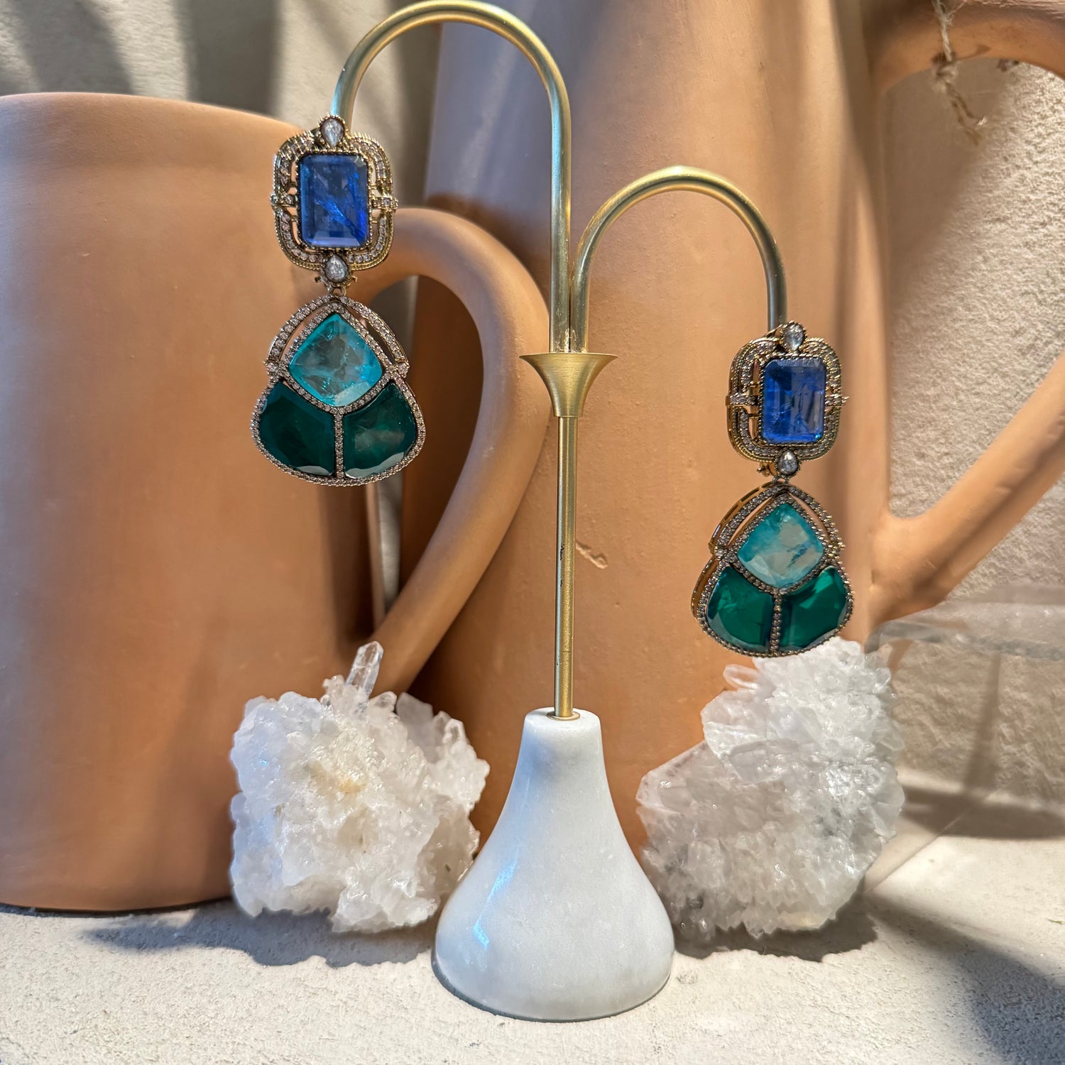 Anaya - Earrings Blue