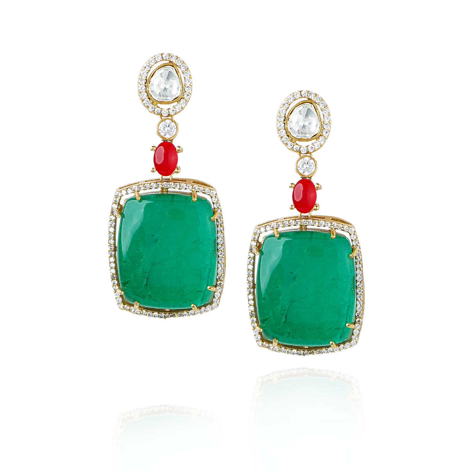 Ruby - Necklace Set Green
