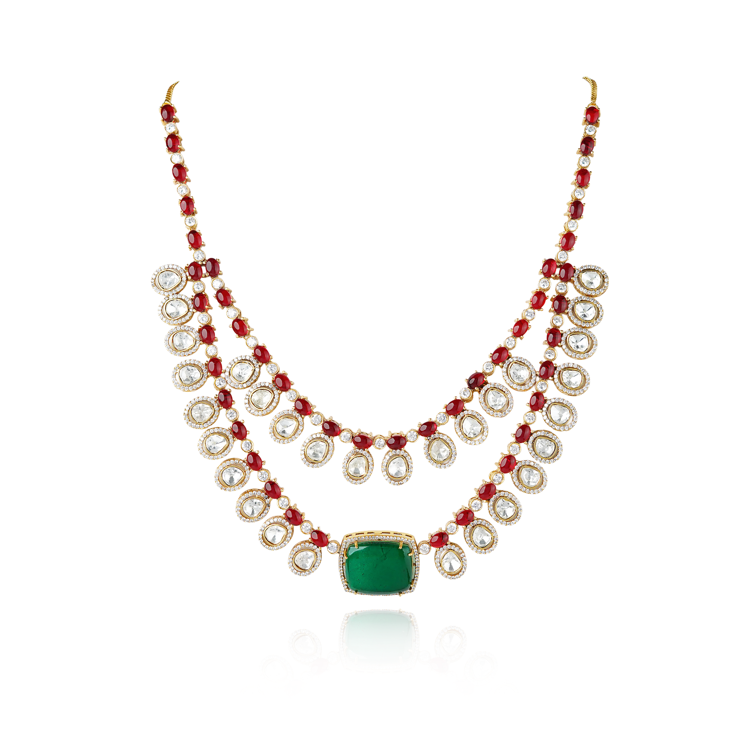 Ruby - Necklace Set Green