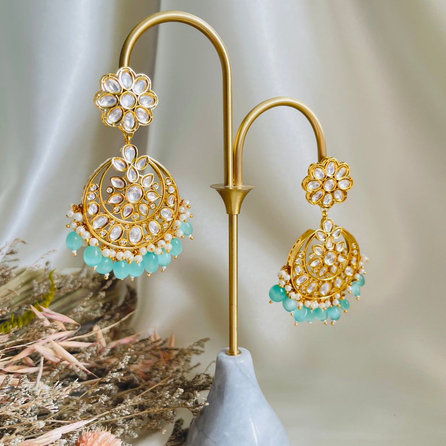 Sneha - Chandbali Earrings