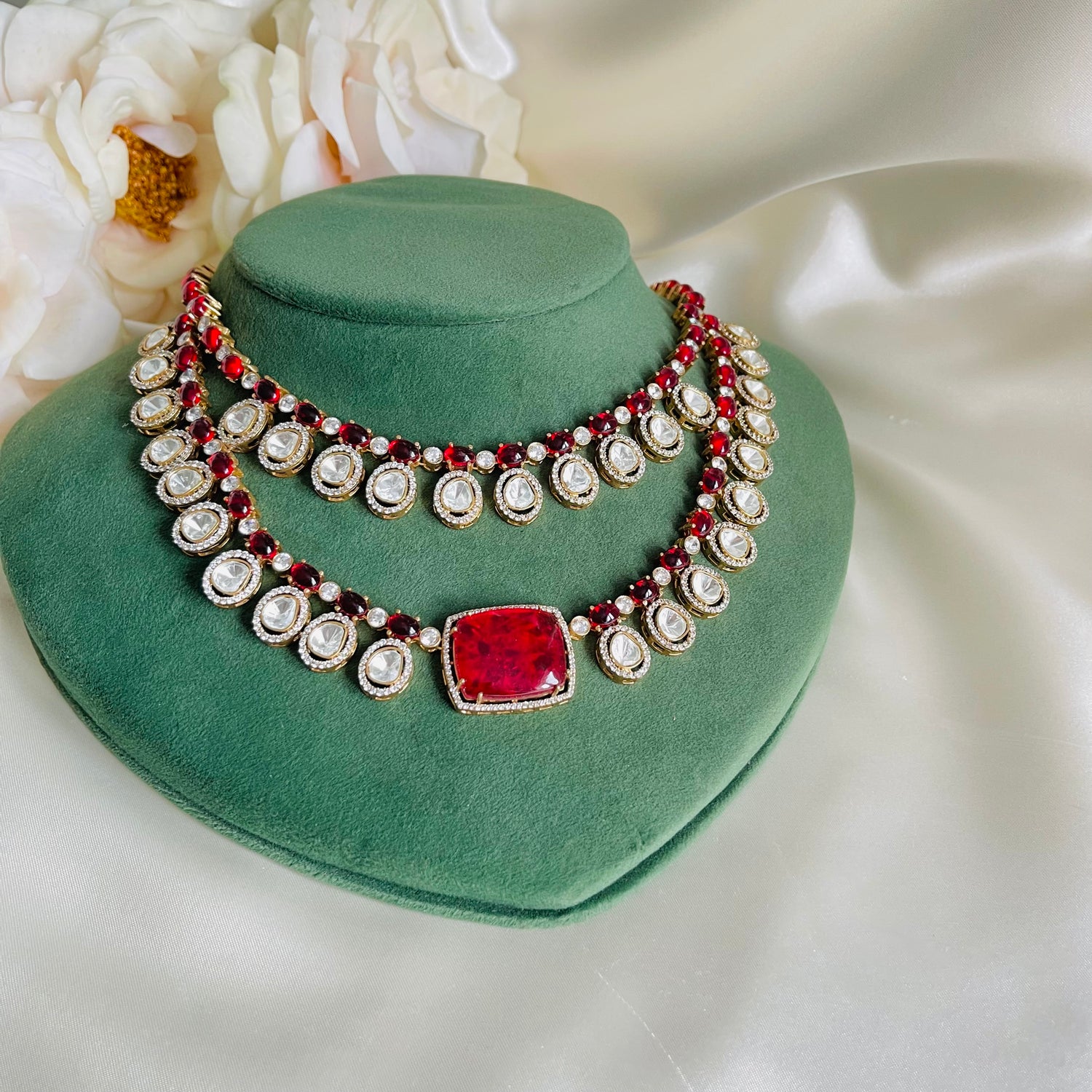 Ruby - Necklace Set