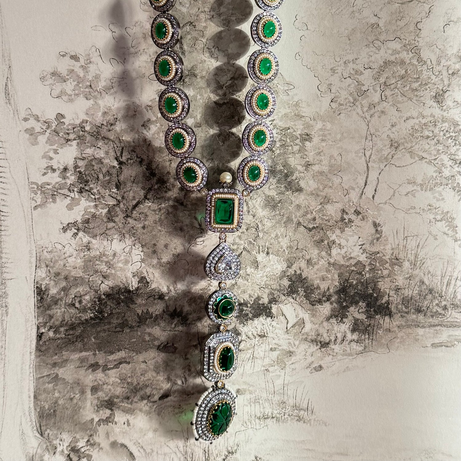 Rupii - Necklace Set Green