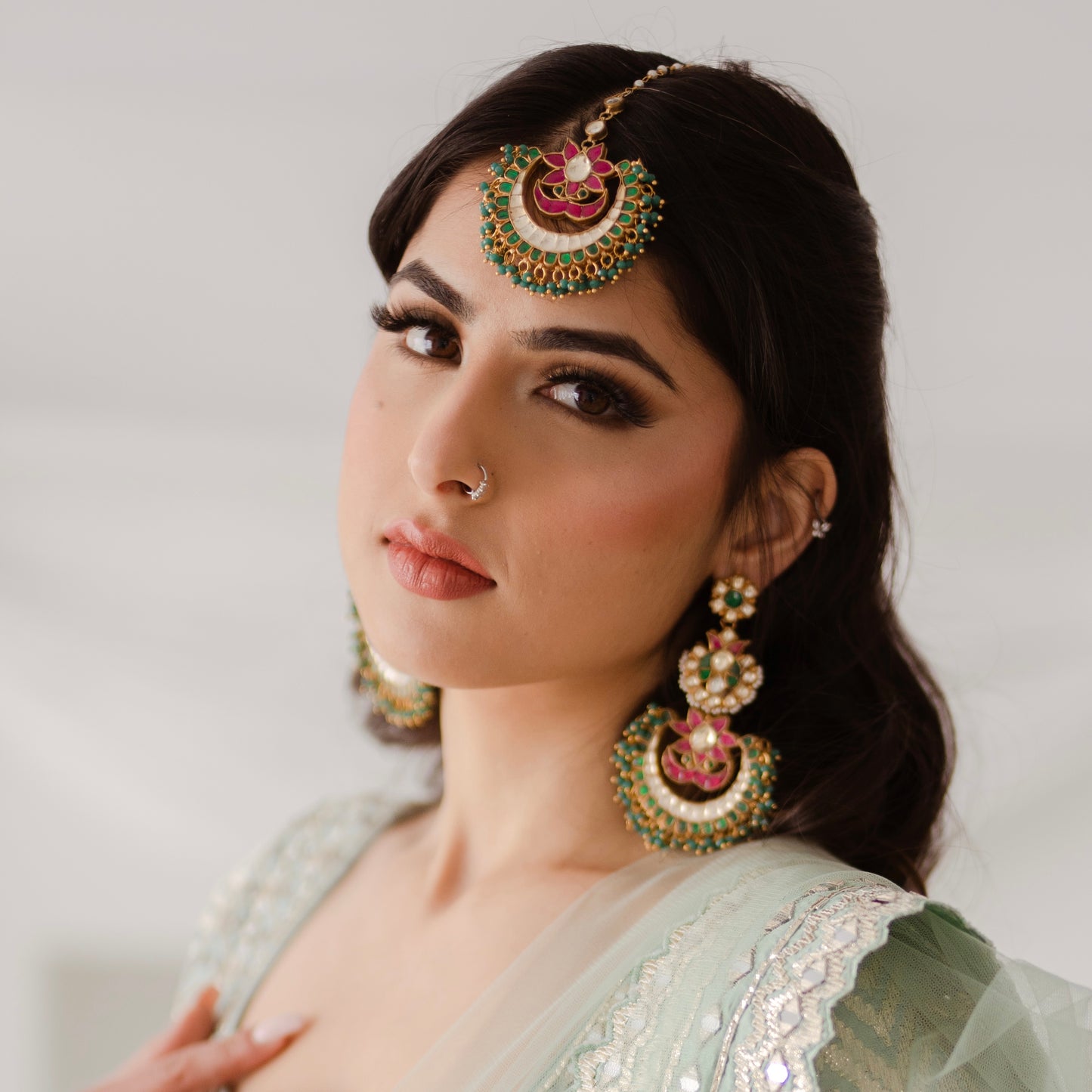 Kamal - Earrings x Tikka Set