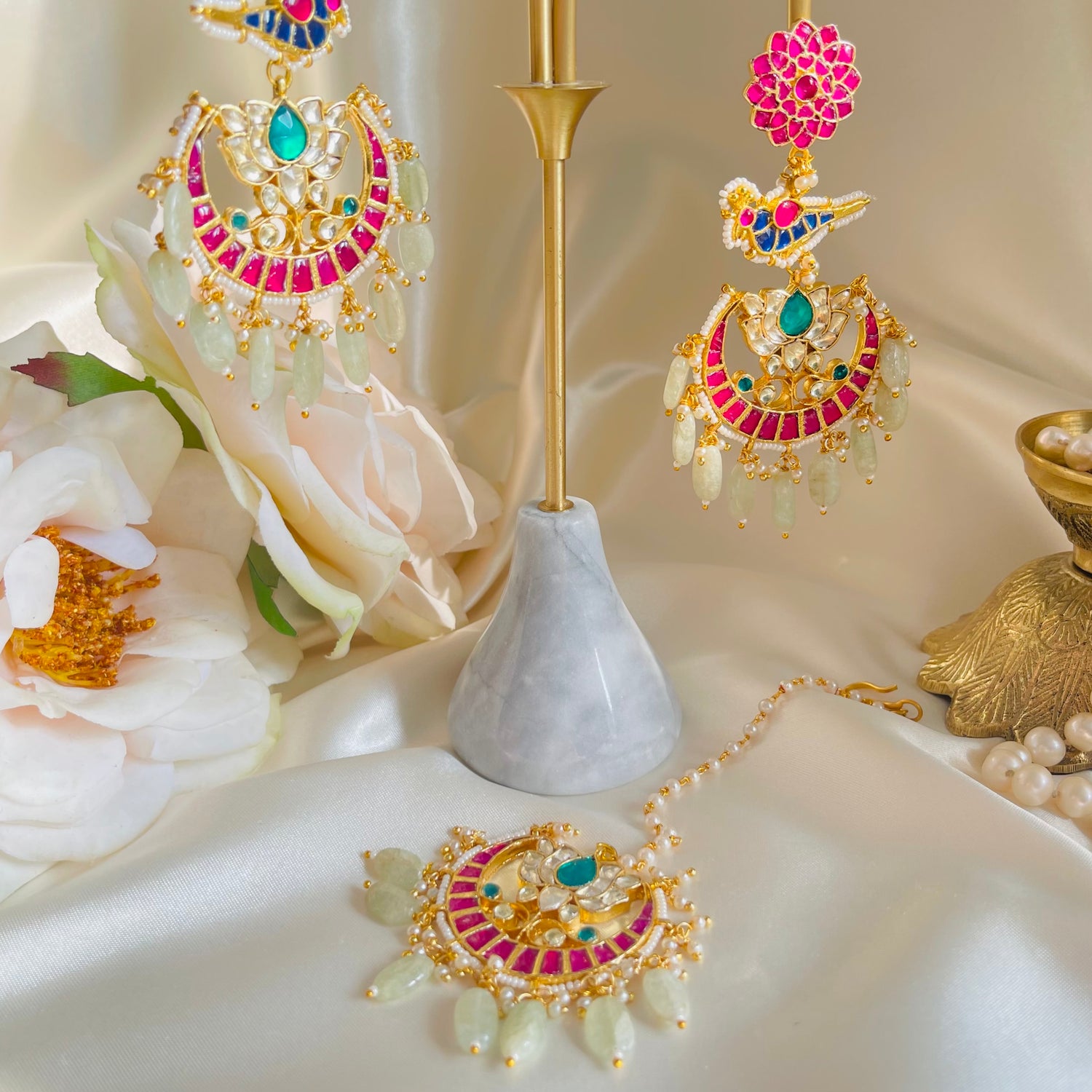 Morni - Earrings x Tikka Set