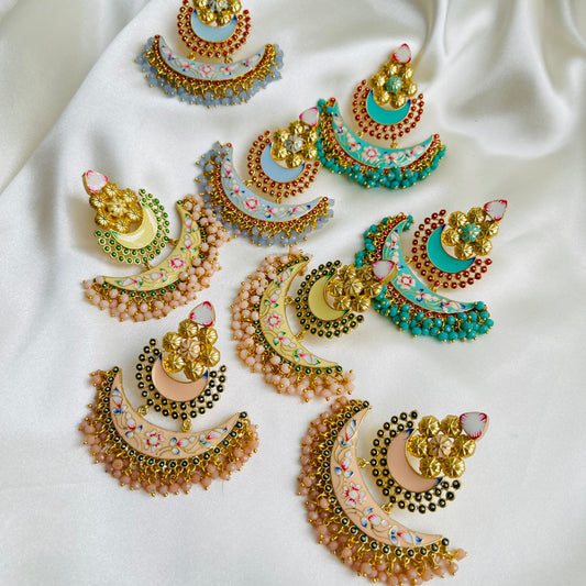 Lavana - Chandbali Earrings