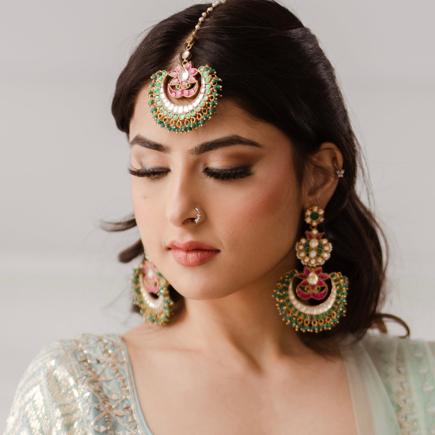 Kamal - Earrings x Tikka Set