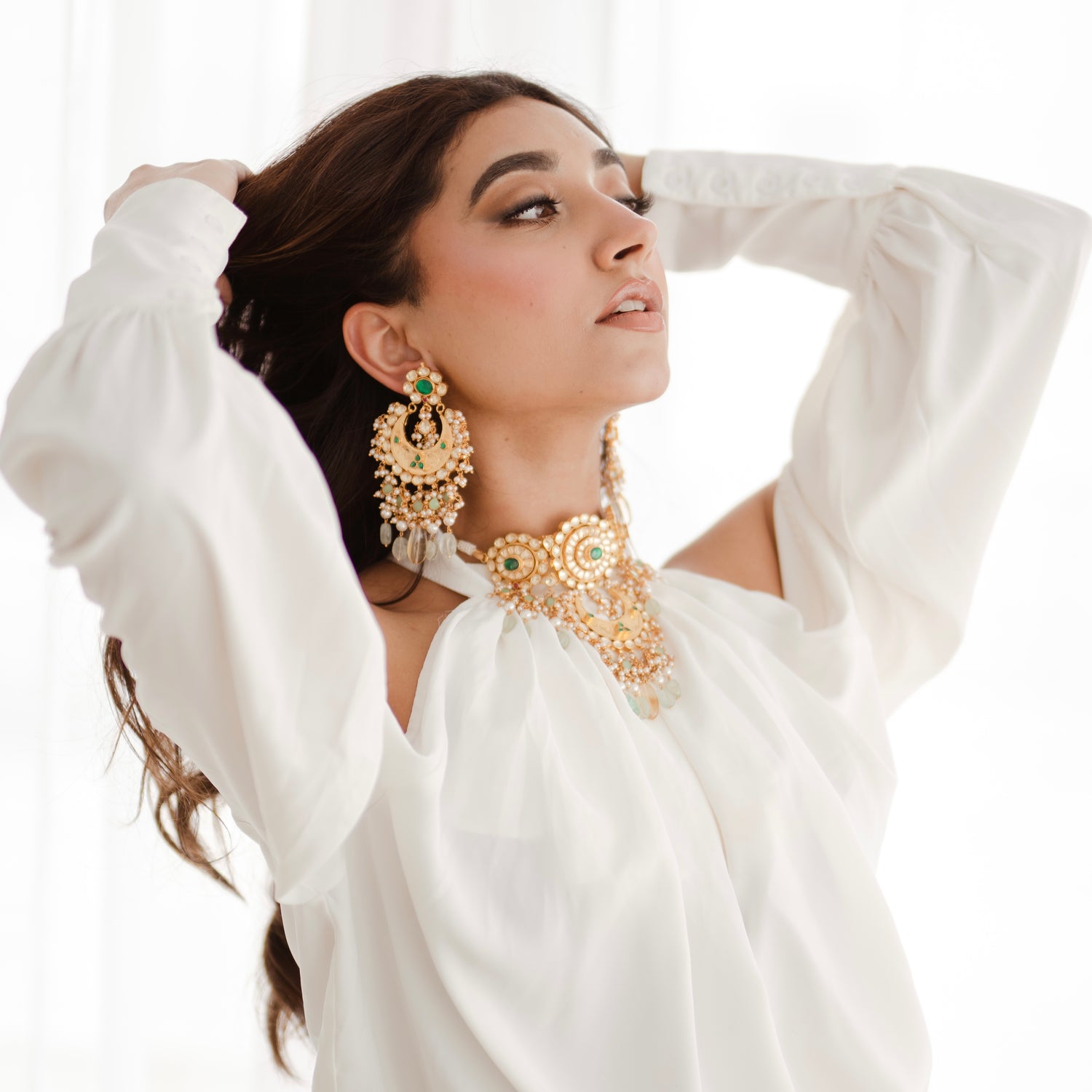 Mint Drops - Choker Set