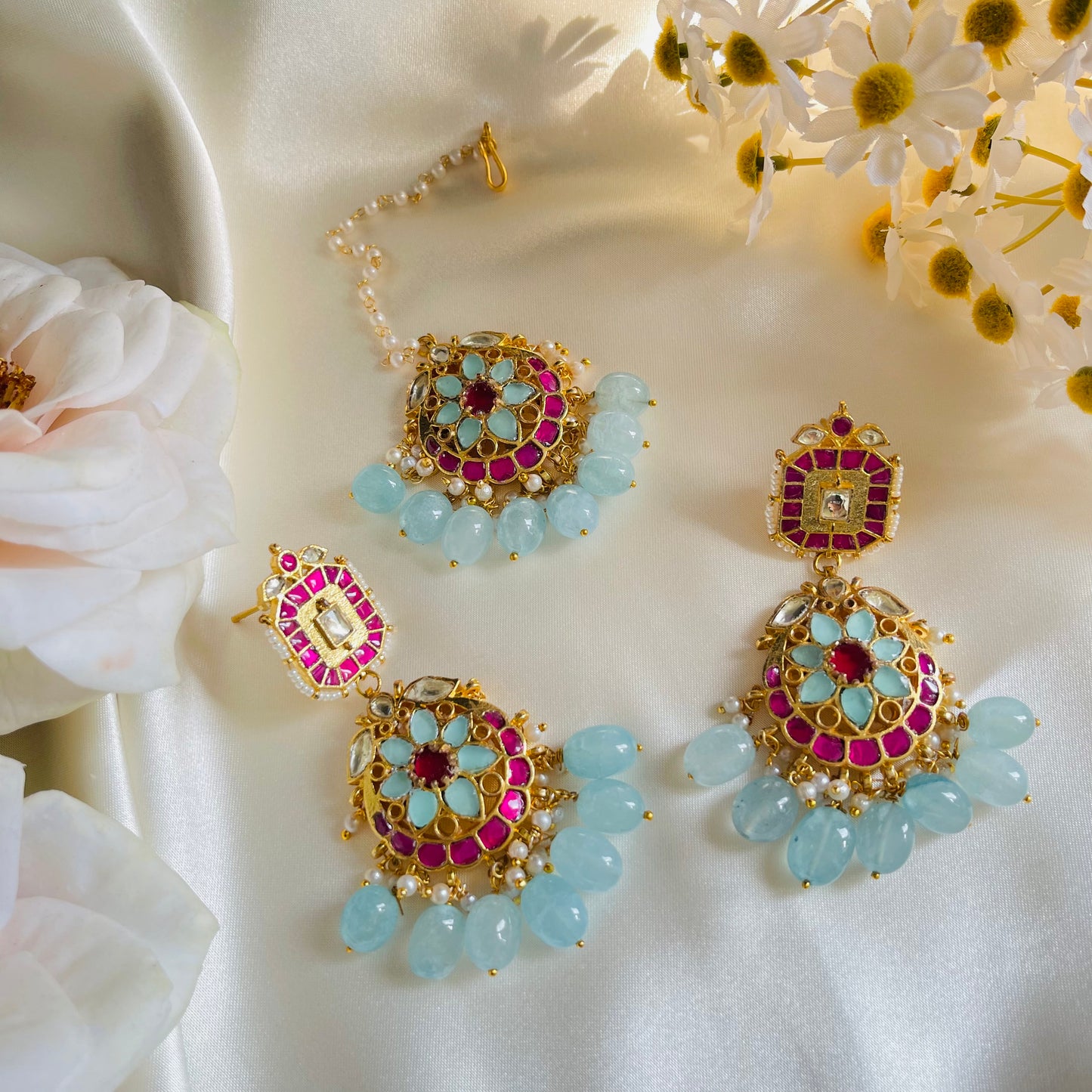 Bhavna - Earrings x Tikka Set