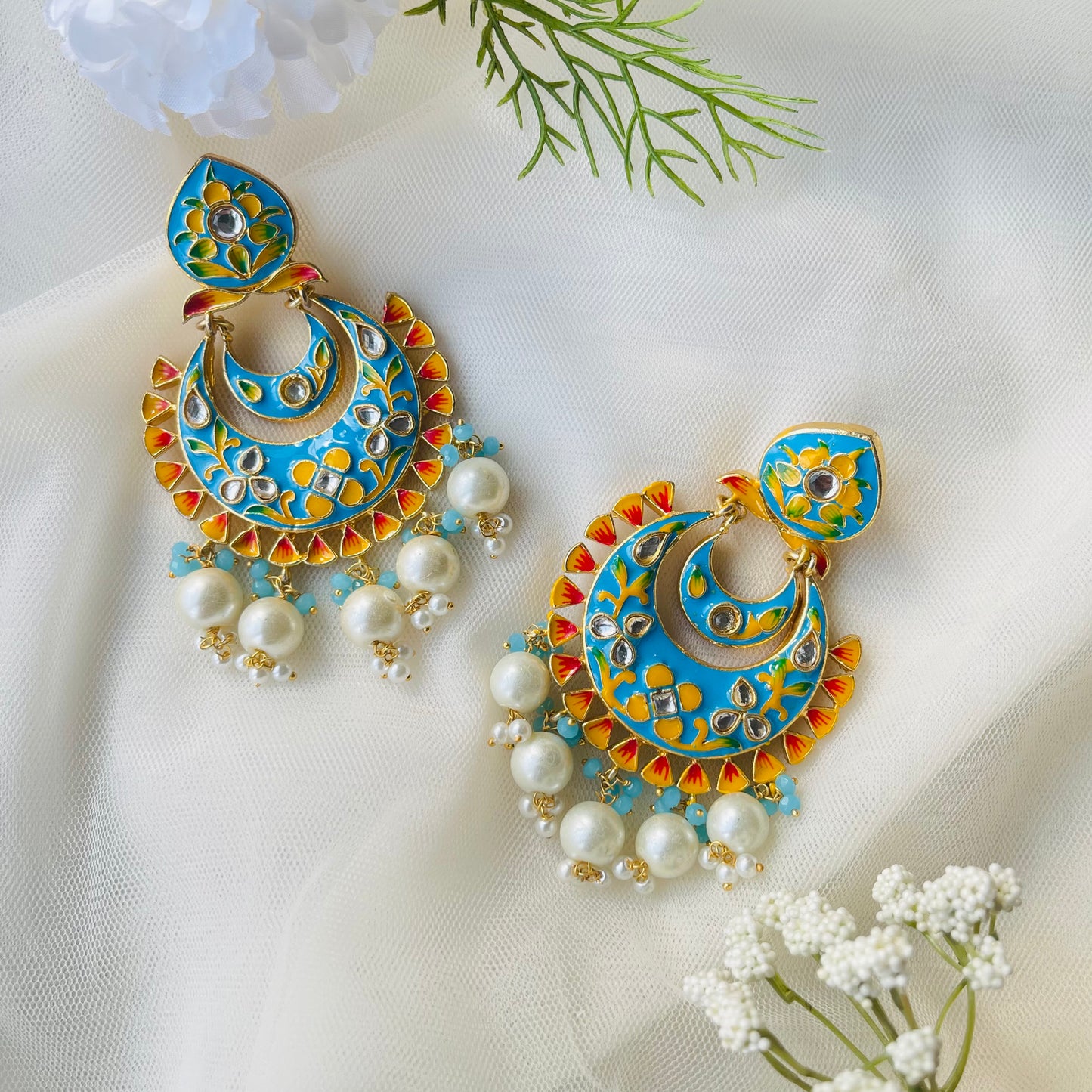 Aanvi - Chandbali Earrings