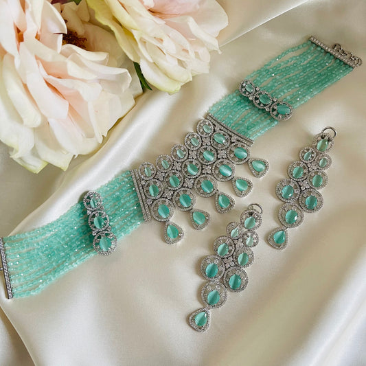 Holly - Choker Set Mint