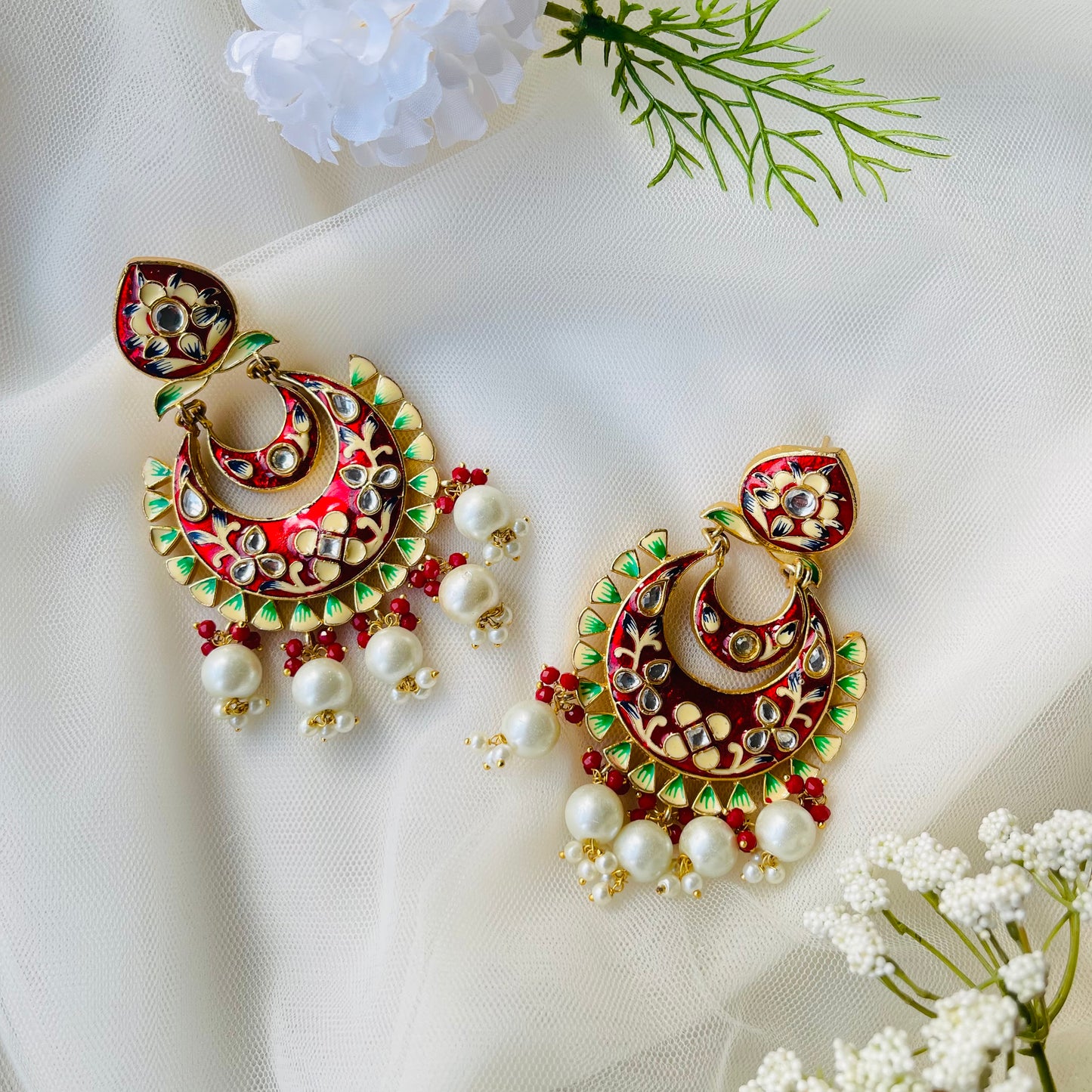 Aanvi - Chandbali Earrings